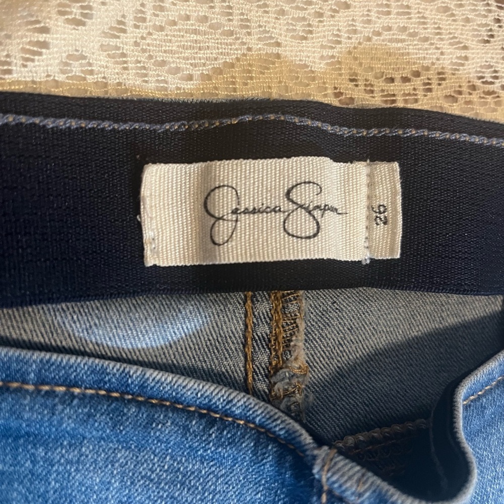 Jessica Simpson Light Blue Flare Jeans - Picture 4 of 6